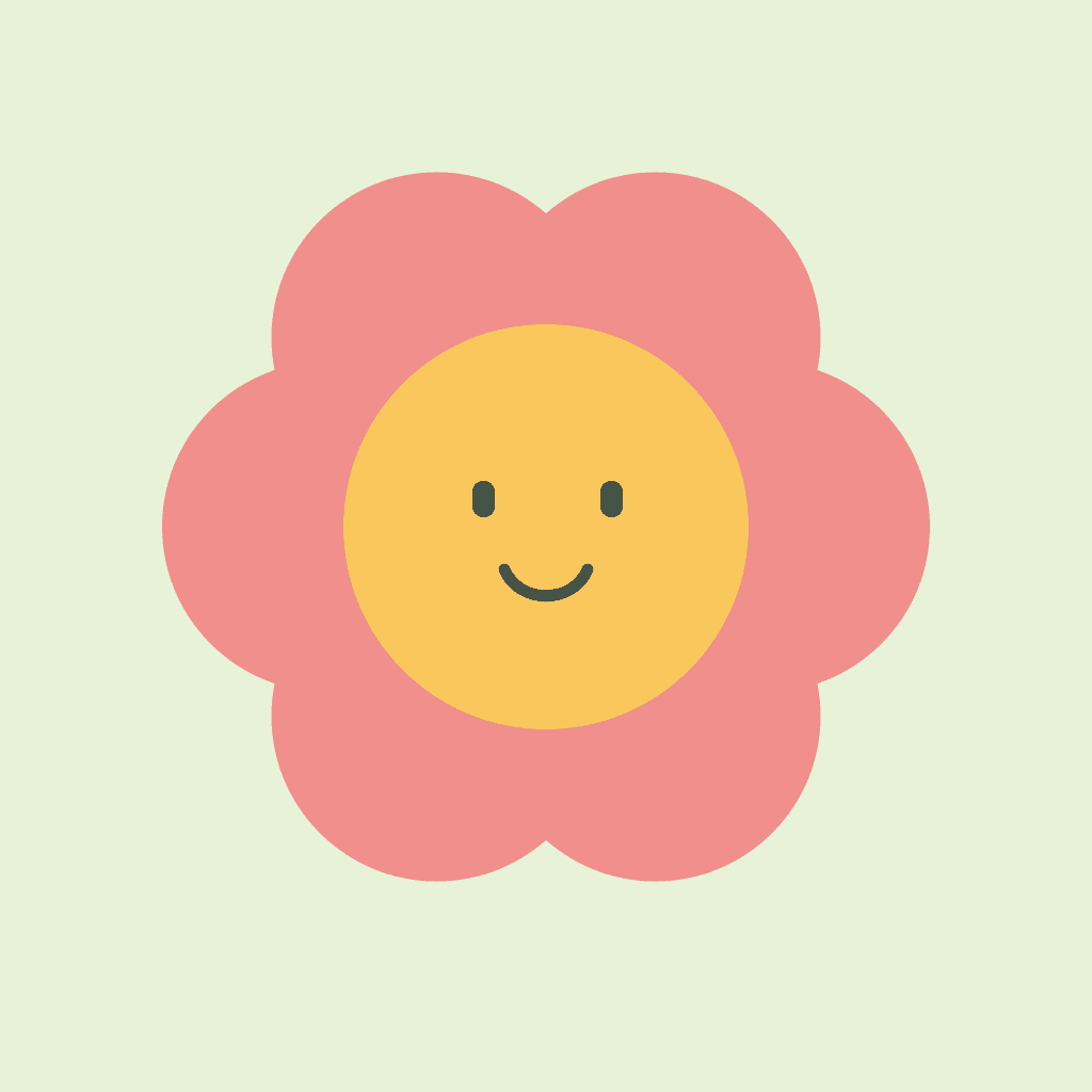ちいさなあそびばのお花のアイコン